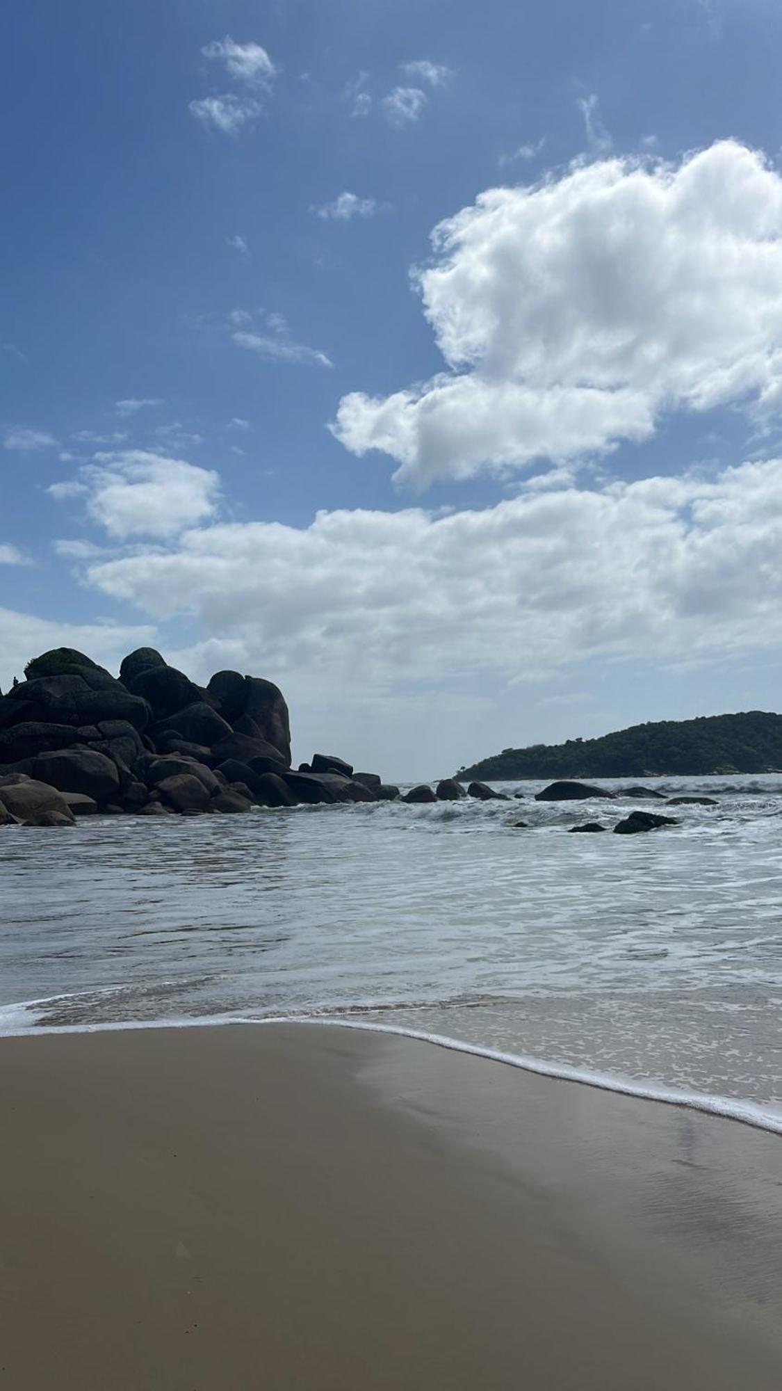 Apto Familiar, 150Mts Do Mar, Completo E Aconchegante Em Palmas Governador Celso Ramos Bagian luar foto